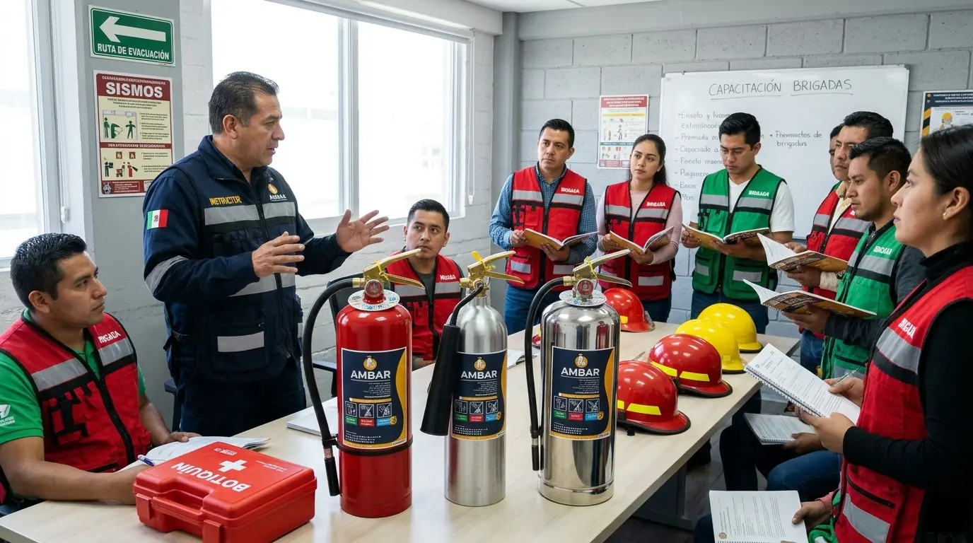 Curso de capacitación de brigadas contra incendio para empresas